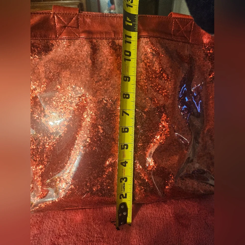 Red‎ Glitter Minnie Mouse Tote Bag